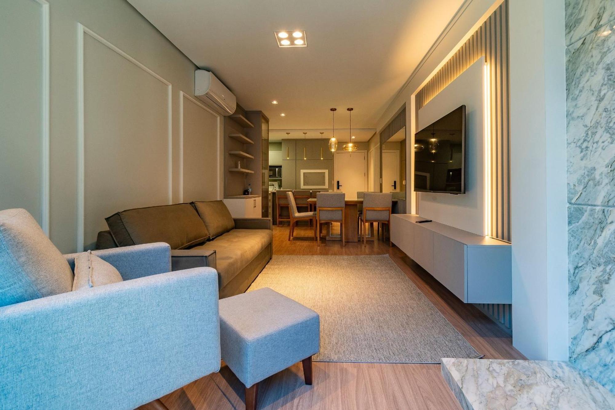 Rosa Edificio Bellagio Canela Com Infraestrutura Completa Apartment Exterior photo